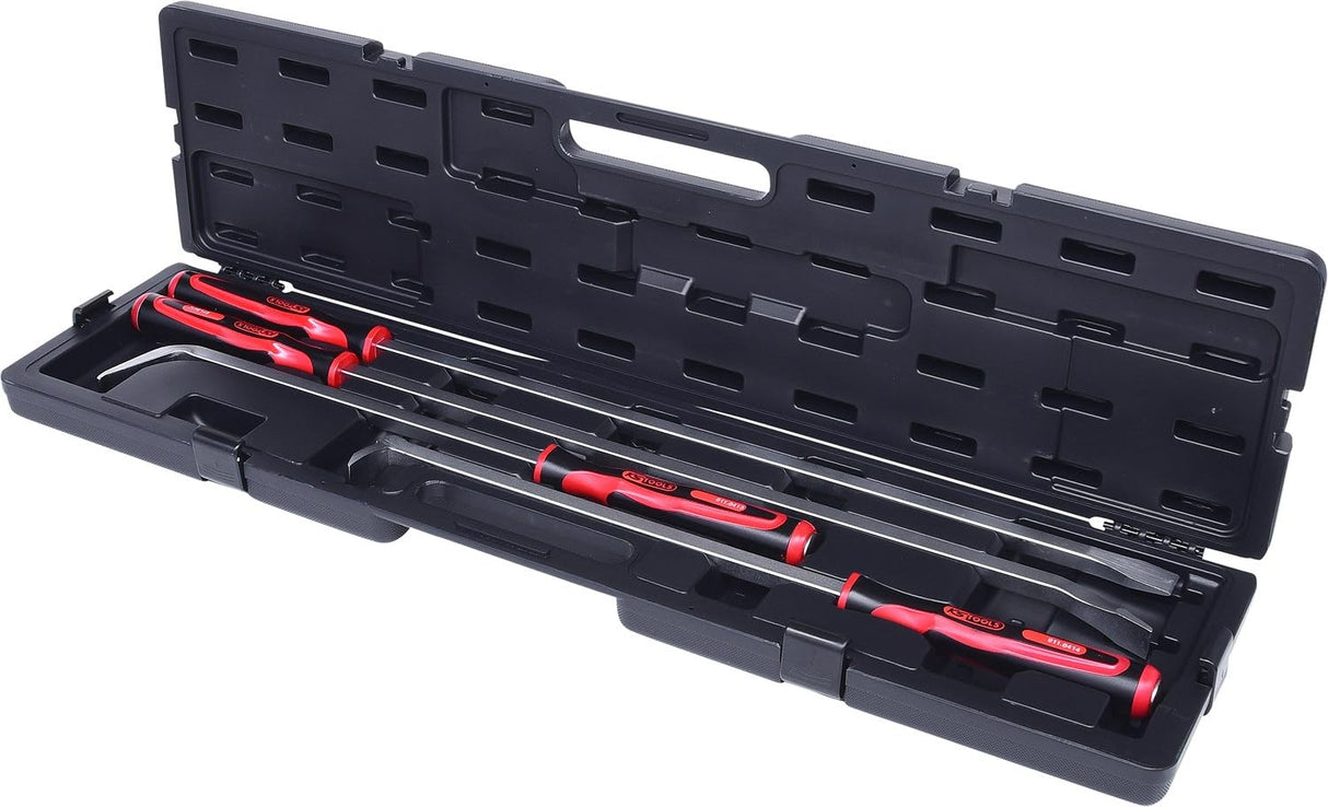 KS Tools 911.8410 - Pack de 4 piezas con juego de palancas de mecánico