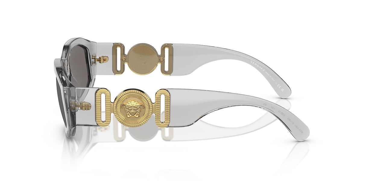 Versace 0VE4361 Gafas, Gris, 53 Unisex Adulto