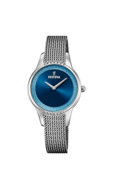 Reloj FESTINA para Mujer F20494/2 Mademoiselle Caja de Acero Inoxidable 316l Gris Plata Correa de Acero Inoxidable 316l Gris Plata