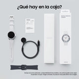 Samsung Galaxy Watch6 Classic Bluetooth, 47 mm + Correa de recambio - Smartwatch, Control de Salud, Seguimiento Deportivo, Batería de Carga Rápida, Plateado (Versión Española)
