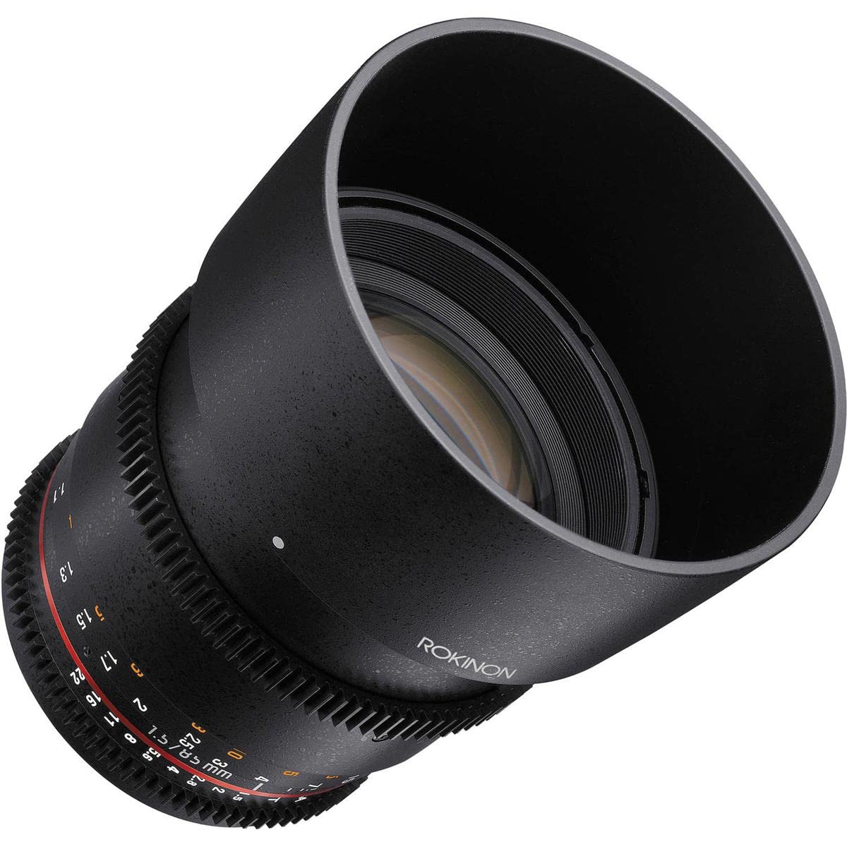 Rokinon Cine DS DS85M-NEX 85 mm T1.5 AS IF UMC Lente de Marco Completo Cine para Sony E Mount