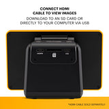 KODAK Escáner de película Digital Slide N SCAN MAX 7"- La Pantalla LCD Grande de 7" Convierte los Negativos de Color en 22MP HD b & w JPEG