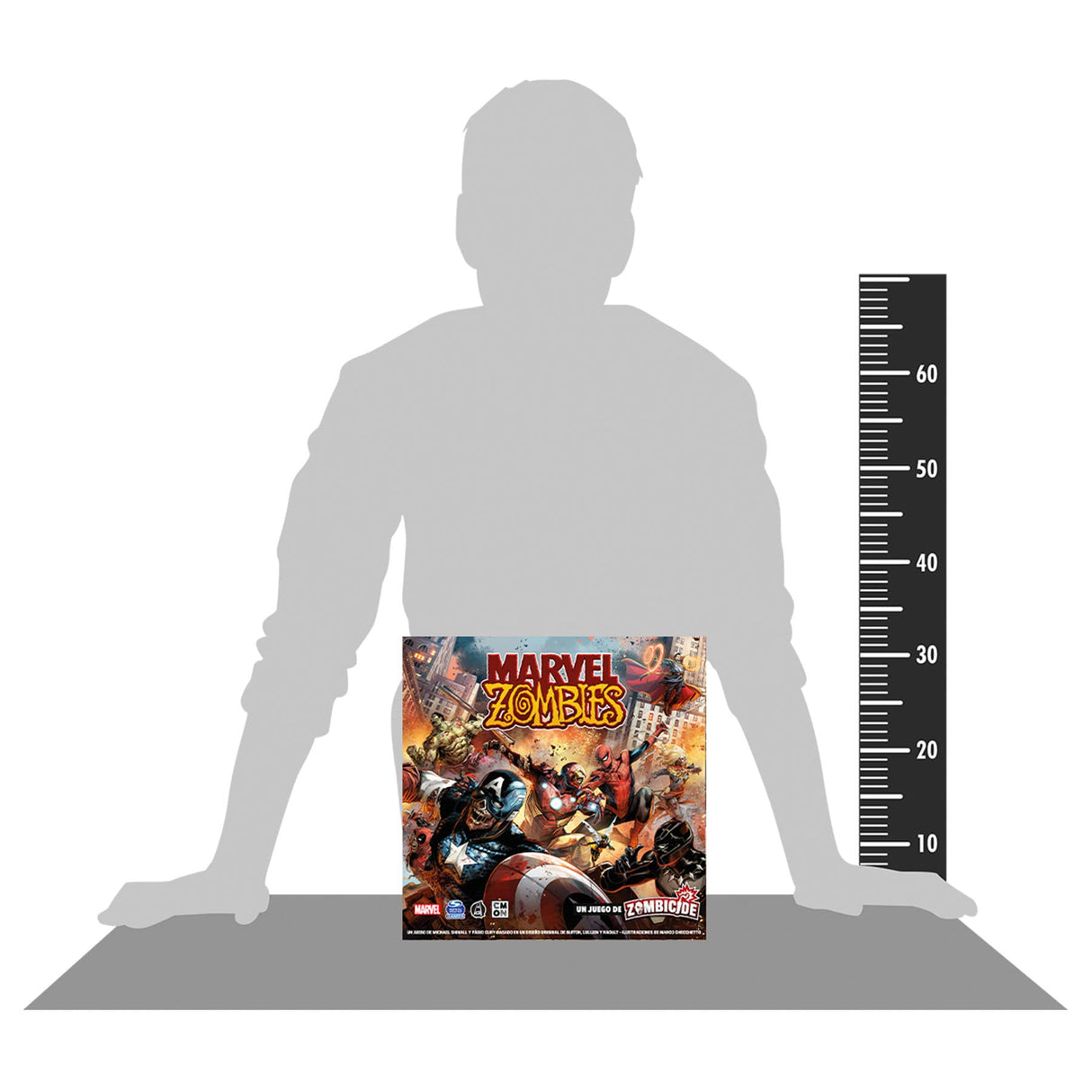 CMON | Marvel Zombies | Sé un Héroe Zombificado en el Apocalipsis Zombi | Juego de Estrategia Cooperativo| A Partir de 14 Años | De 1 a 6 Jugadores | 60 Minutos por Partida | Español