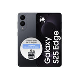 Samsung Galaxy S25 Edge 256GB Teléfono Móvil Fino con IA, Galaxy AI, 12GB RAM, Cámara 200MP, Batería Larga Duración, Garantía Fabricante 3 Años + 1 Extra, Titanio Negro Intenso (Versión Española)