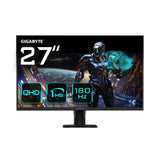 Gigabyte GS27QA 27" Monitor de Juego QHD - 2560 x 1440, 180Hz, 1ms, 300 CD/m², FreeSync, HDR Ready, HDMI 2.0, Displayport 1.4
