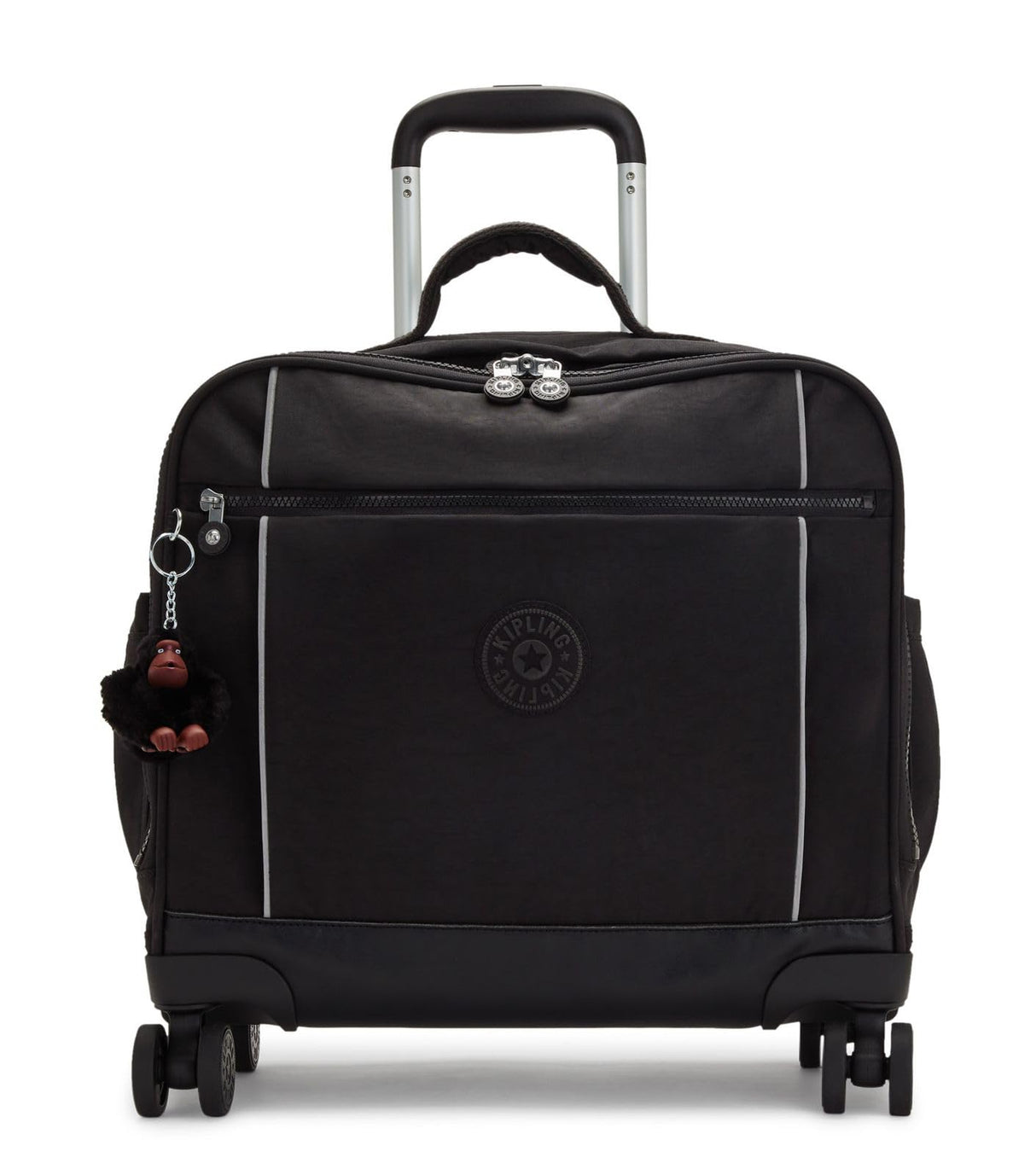 Kipling New Storia Bolsa Grande con Ruedas, Carry On, True Black (Negro)