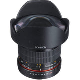 Rokinon Lente Ultra Ancha FE14M-C de 14 mm F2.8 para Canon (Negro)