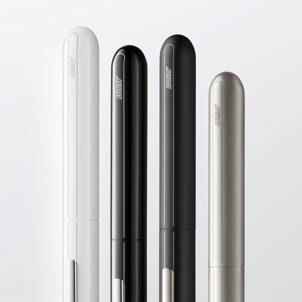 Lamy 1228087 pluma EF modelo 3 White PT diálogo piano, colour blanco/plata/oro