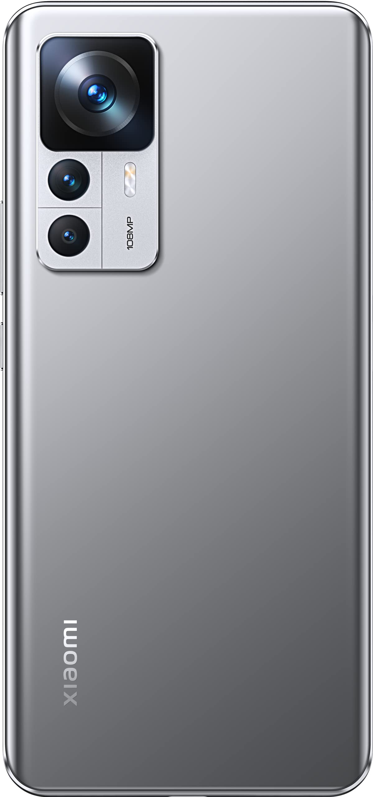 Xiaomi L12A 12T Smartphone, 8 GB RAM + 128 GB UFS, Pantalla AMOLED 120 Hz, Plata Lunar