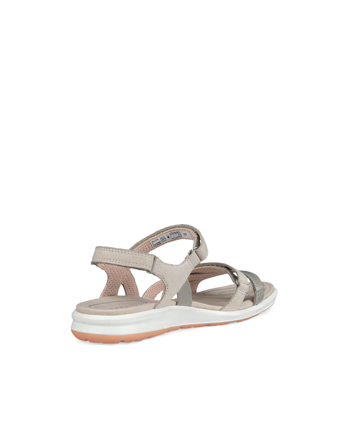 ECCO Cruise Ii, Sandalias de Senderismo Mujer, Plateado Silver Grey Gravel Rose Dust 50862, 38 EU