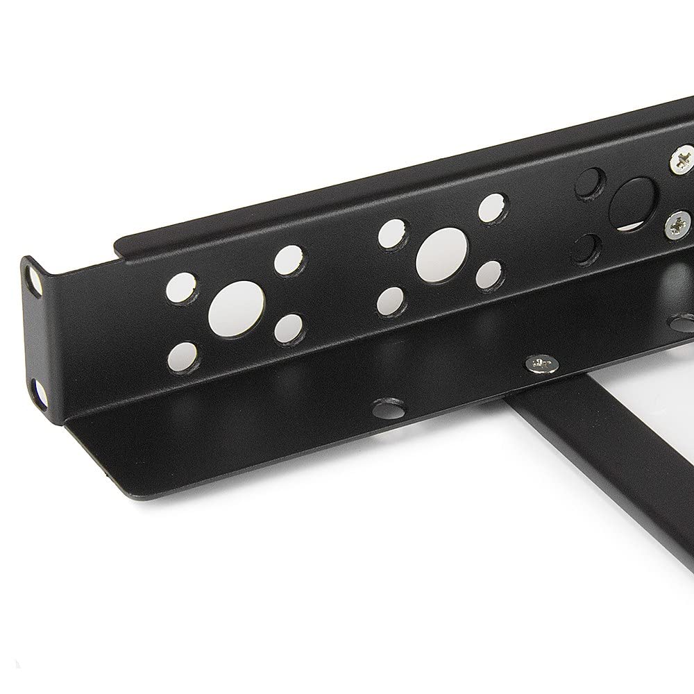 StarTech.com Carriles para Rack de Servidores 1U Universales, Carriles para Armario de Servidores con Profundidad Ajustable -Carriles Universales para Rack de 19", Carriles 1U TAA (UNIRAILS1U)