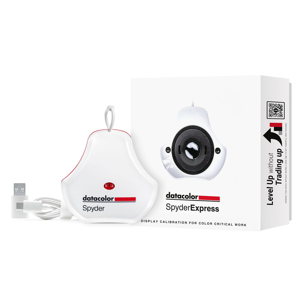 Datacolor SpyderExpress – Calibración de Monitores para Fotografía, Diseño y Creación, Compatible con MacBook M4 Mini-LED, Calibra 3 Pantallas, Configuración en 90-Segundos, Software Actualizable