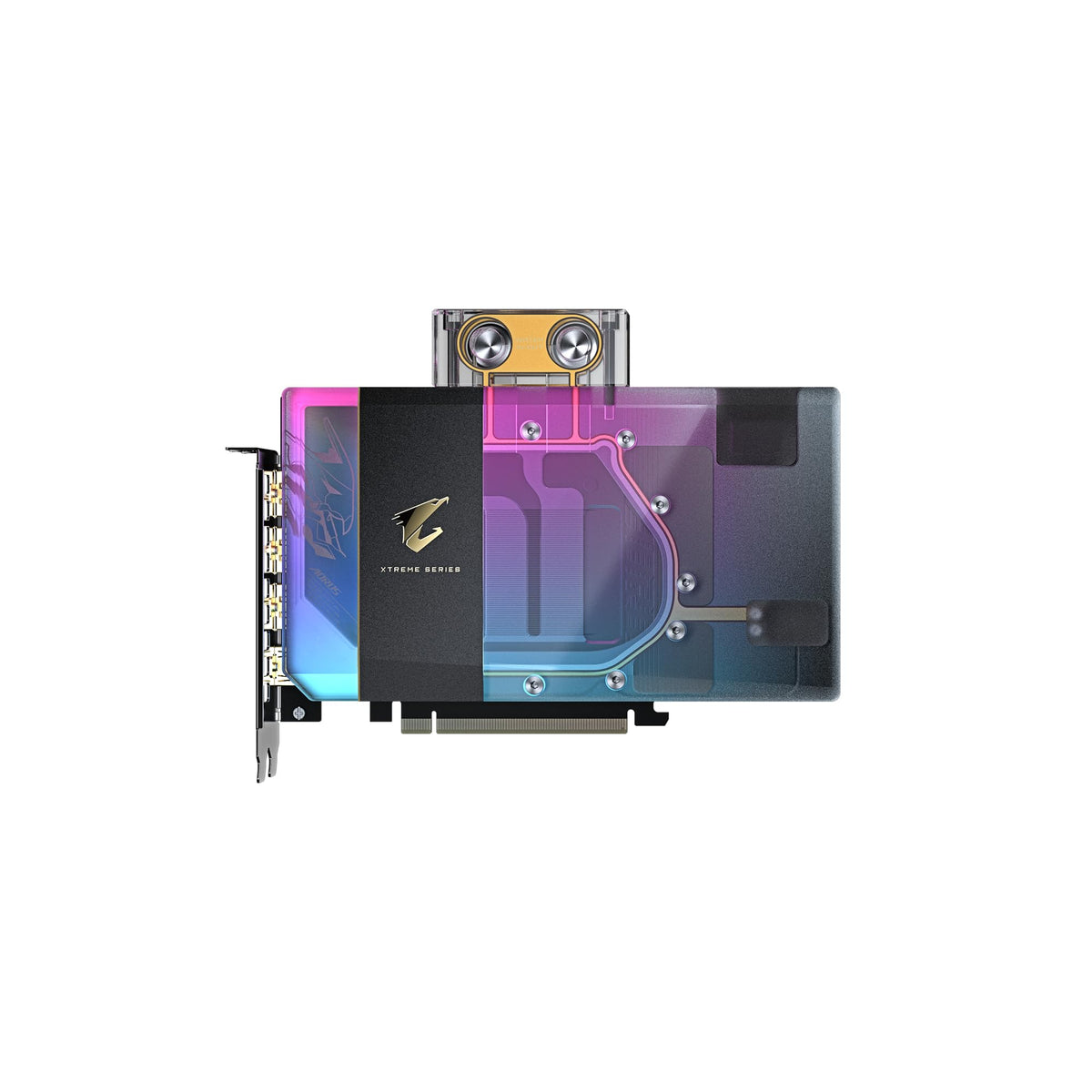 Gigabyte AORUS GeForce RTX 5080 Xtreme WATERFORCE WB 16G Tarjeta Gráfica - 16GB GDDR7, 256 bits, PCI-E 5.0, 2805MHz Core Clock, 3 x DP 2.1a, 1 x HDMI 2.1b, NVIDIA DLSS 4, GV-N5080AORUSX WB-16GD