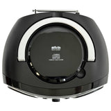 Silva-Schneider MPC 19.4 - Radio FM con Reproductor de CD, AUX, USB, Color Negro y Plateado