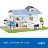 Tapo C660 Kit - Cámara de Seguridad WiFi 4K 8MP, Pan/Tilt 360°, Zoom Digital 18×, Visión Nocturna Color Starlight, Panel Solar, Batería 10 000mAh, Detección IA Gratuita, IP65