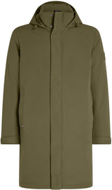 Tommy Hilfiger Parka Hombre Tech Padded Parka con Capucha, Multicolor (Army Green), 3XL
