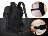 Rollei Fotoliner Ocean Pro Trolley | Mochila y Carrito 2 en 1 | Mucho Espacio de Almacenamiento para cámara y portátil | Material Reciclado sostenible | Protección antirrobo y protección contra la