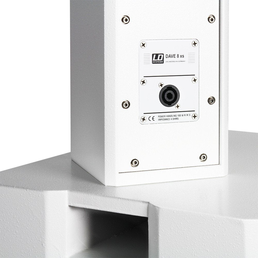 LD Systems LDDAVE8XSW - Equipo de altavoces, blanco