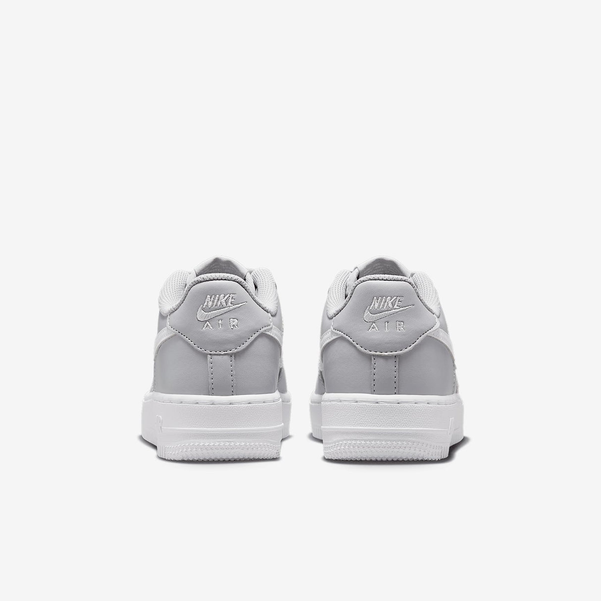 NIKE Air Force 1 (GS), Sneaker, Wolf Grey Pure Platinum White, 40 EU