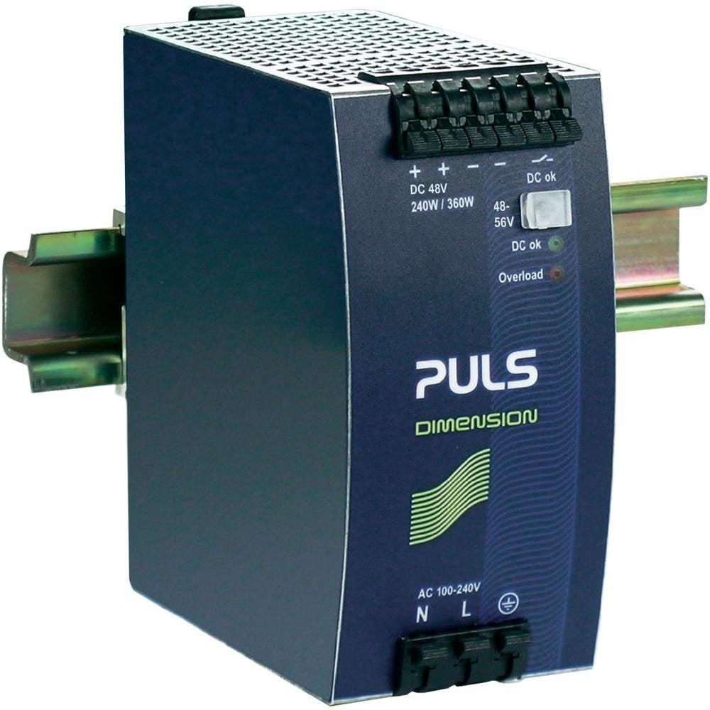 Alimentación Carril DIN PULS Dimensión QS10.481 56V DC 5A 240W 1 x