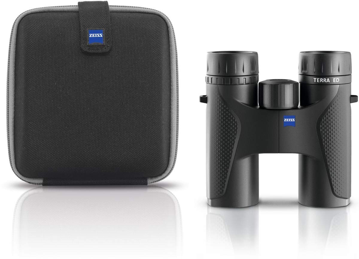 ZEISS Terra ED - Prismáticos Impermeables de 8 x 32 Pulgadas y Enfoque rápido con Vidrio Recubierto para una claridad óptima en Todas Las Condiciones climáticas para observación de Aves, Caza,