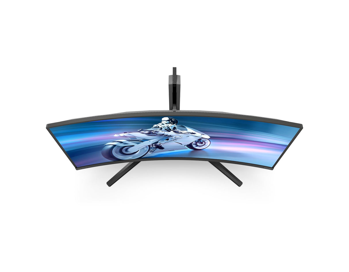 Philips Evnia 34M2C6500AM - Monitor Curvo OLED WQHD de 34 Pulgadas, 175 Hz, 0,03 ms, FreeSync Premium Pro, Comp. G-Sync, HDR400 (3440x1440, 2X HDMI, DisplayPort, USB Hub) Gris Oscuro