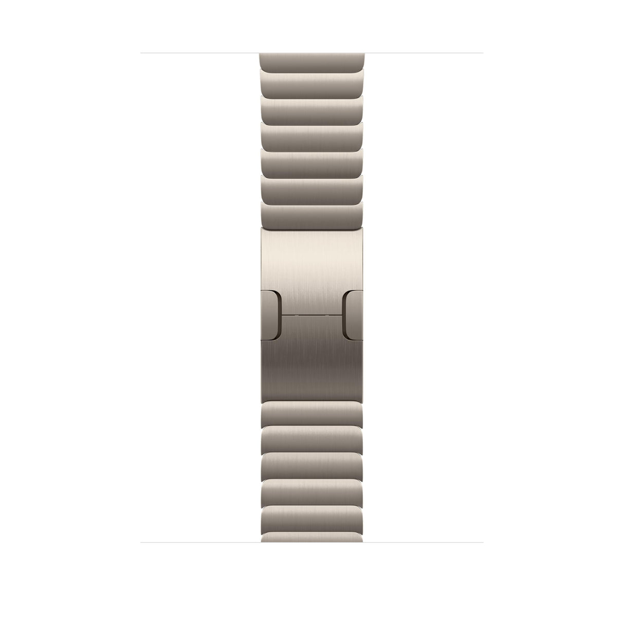 Apple Watch Band - Pulsera de eslabones - 46 mm - Natural - Talla única (se adapata a la mayoría de muñecas)