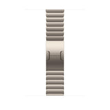 Apple Watch Band - Pulsera de eslabones - 46 mm - Natural - Talla única (se adapata a la mayoría de muñecas)