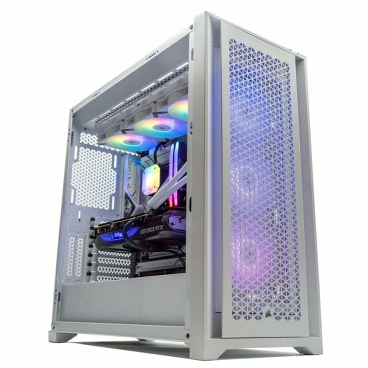 PcCom PC de Sobremesa iCUE Intel Core i7-13700KF 32 GB RAM 2 TB SSD Nvidia Geforce RTX 4070