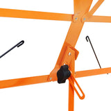 Keepdrum MUS2OR - Atril para partituras (incluye funda y 2 imanes), color naranja