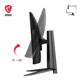 MSI mag 401QR - Monitor Gaming de 40" UWQHD (3440 x 1440) Panel IPS, 155 Hz / 1ms, 21:9, HDR 400, FreeSync Premium, Display Port 1.4a & HDMI 2.0 & Puerto Tipo C - Negro