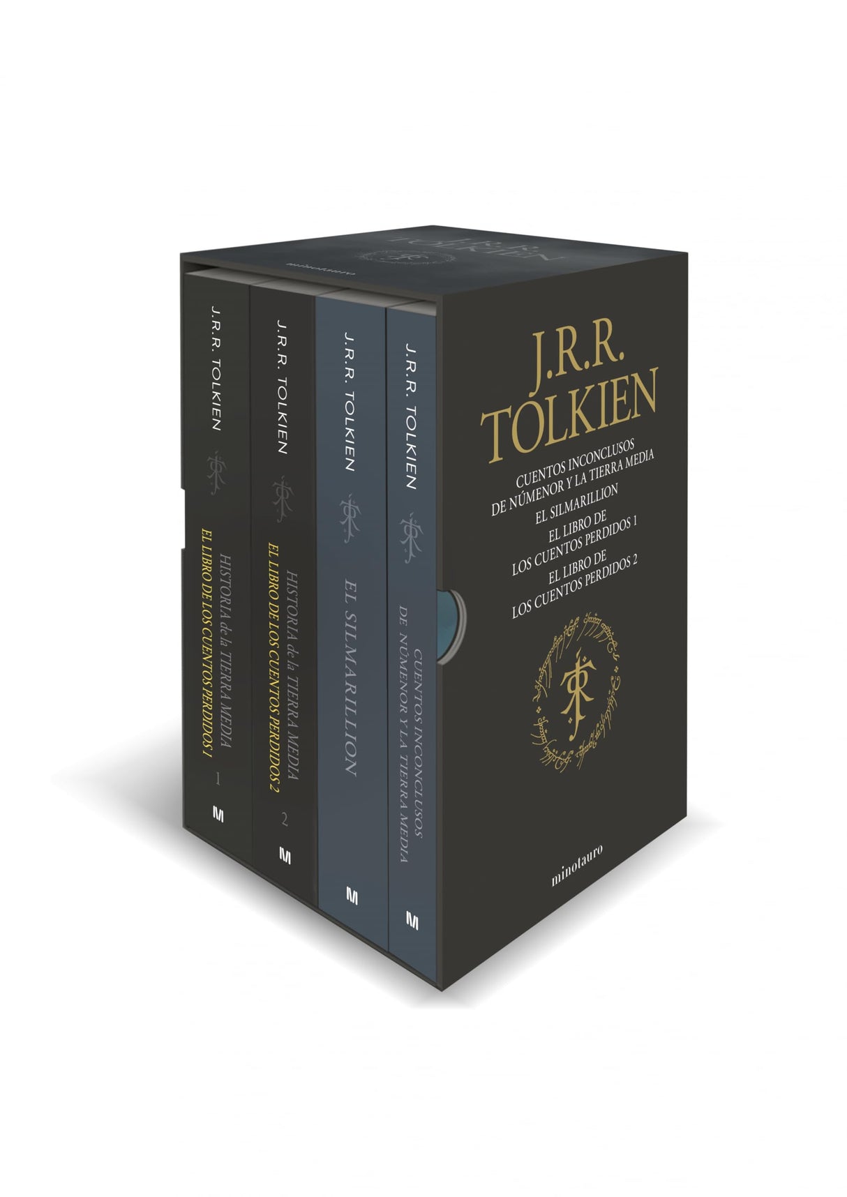 Estuche Tolkien 2 (Silmarillion, Cuentos Inconclusos, Hª Tierra Media 1 y 2) (Biblioteca J. R. R. Tolkien)