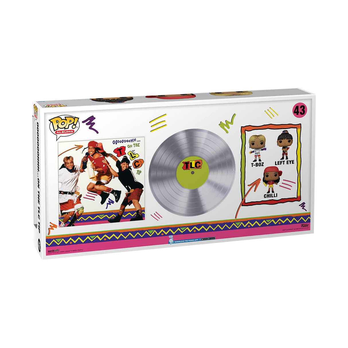 Funko Pop! Albums Deluxe: TLC - Oooh On The TLC Tip - Figura de Vinilo Coleccionable - Idea de Regalo- Mercancia Oficial - Juguetes para Niños y Adultos - Muñeco para Coleccionistas y Exposición
