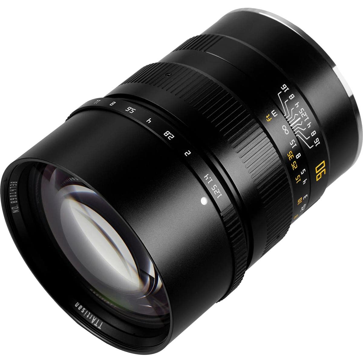 TTArtisan Lente de Cuerpo de Metal F/1.25 de 90 mm Compatible con Hasselblad X1D Mount, Color Negro