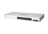 Cisco Switch inteligente Cisco Business CBS220-24T-4G | 24 puertos GE | 4 SFP de 1 G | 3 años de garantía limitada de hardware (CBS220-24T-4G-EU)