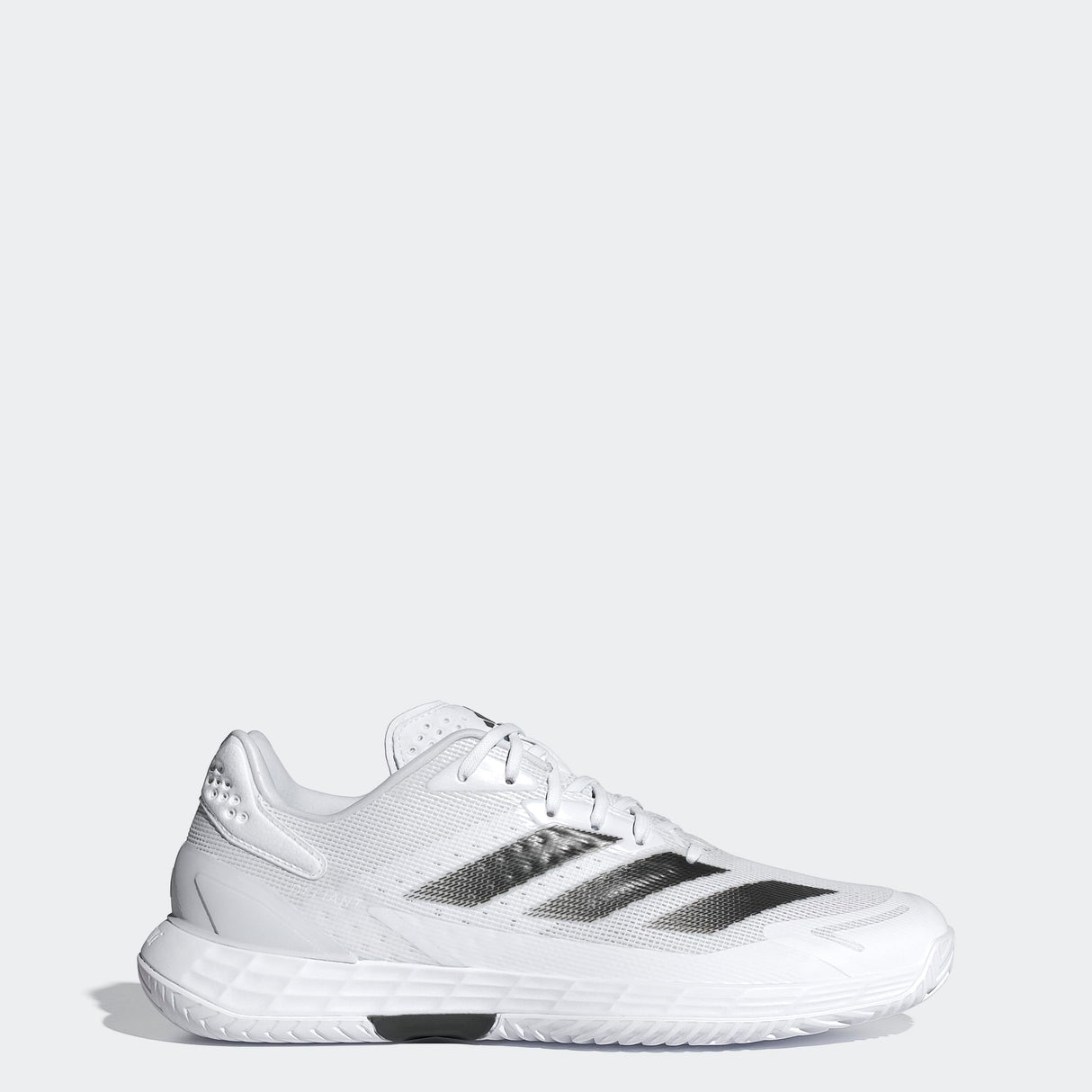adidas Defiant Speed 2 Tennis Shoes, Zapatillas de Tenis Hombre, Cloud White/Core Black/Grey One, 40 2/3 EU