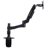 SilverStone SST-ARM11BC - Bracket para montaje de un brazo para monitor LCD LED, Ajustable, con rotación de 360º, brazo basculante arriba/abajo 90º,izquierda/derecha 90º & 180º Max VESA100x100,negro