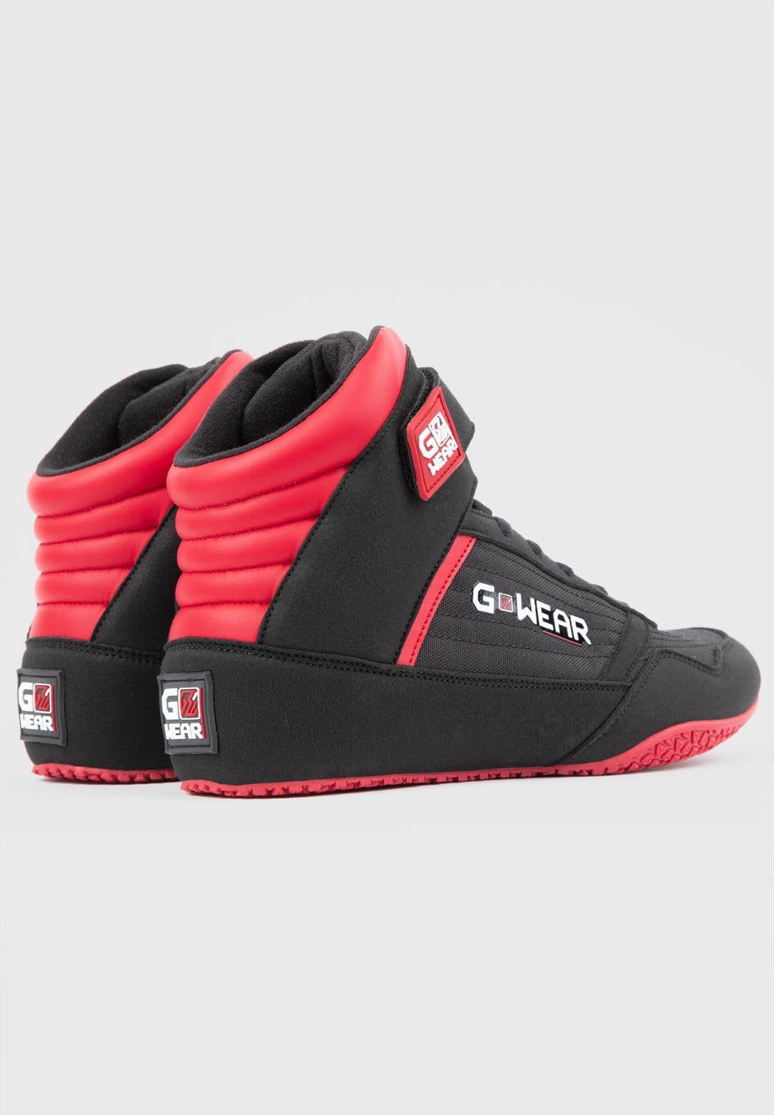 Gwear Classic High Tops - Black/Red - EU 38