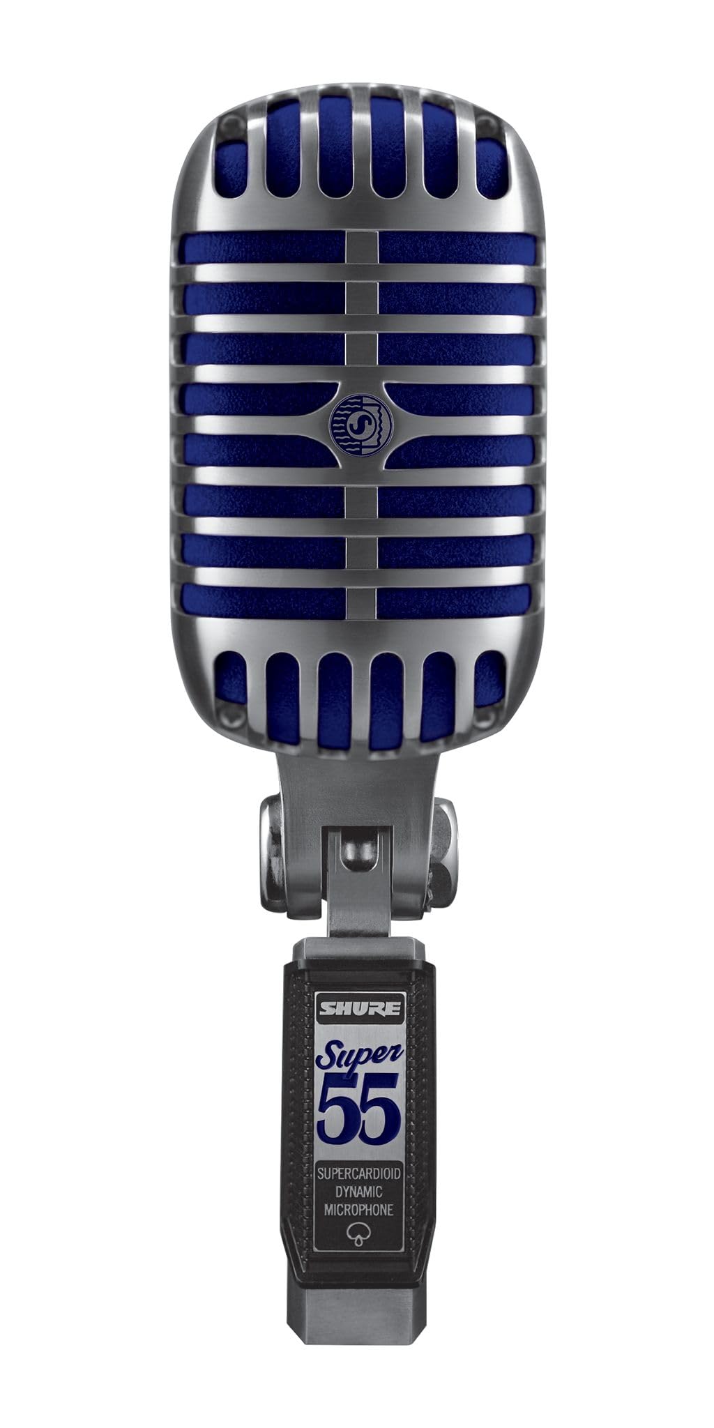 Shure Super 55 Deluxe Vocal Micrófono dinámico supercardioide vintage, icónico, sonido clásico
