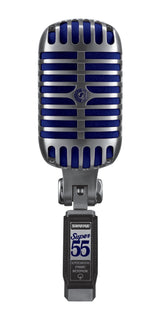 Shure Super 55 Deluxe Vocal Micrófono dinámico supercardioide vintage, icónico, sonido clásico