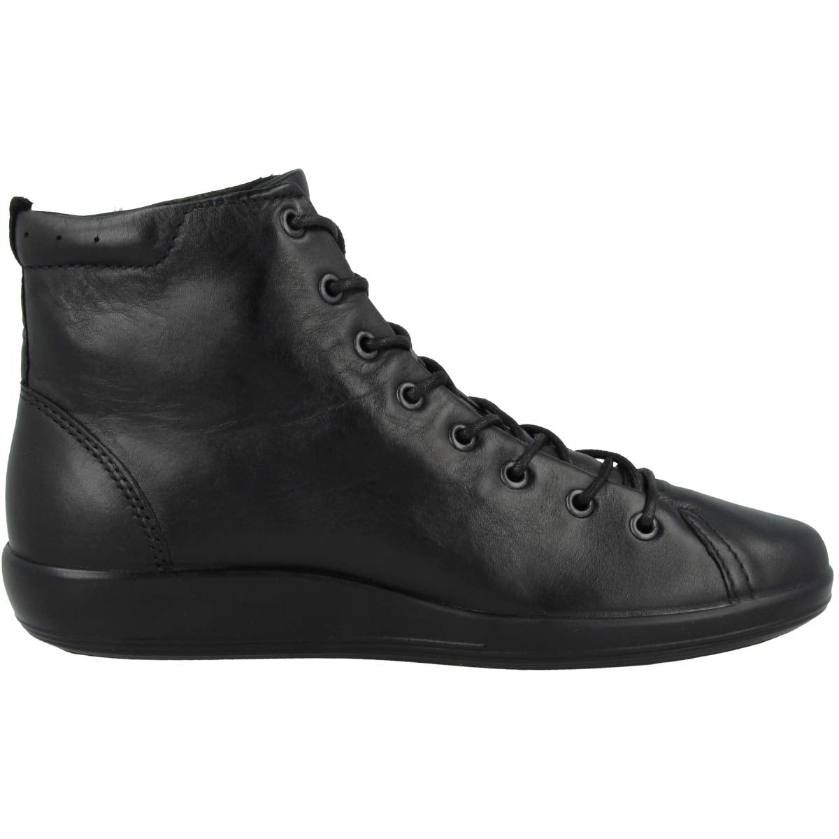 Ecco - Soft 2.0, Botas Chelsea Mujer, Negro (BLACKWITHBLACKSOLE 56723), 37 EU
