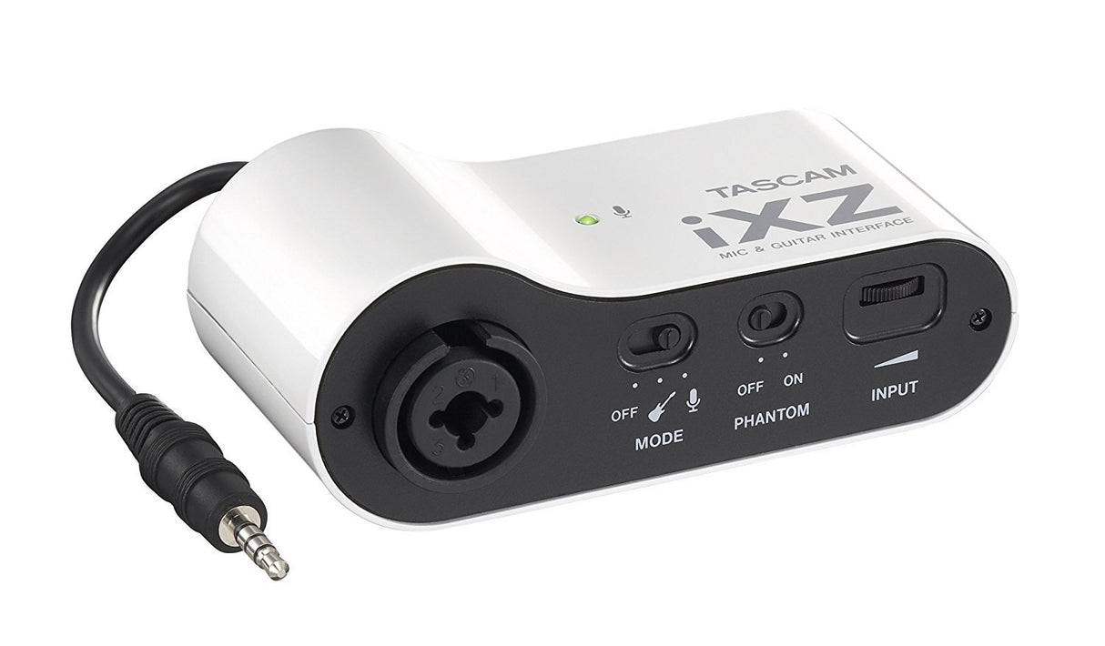Tascam iXZ – Interfaz micro/guitarra para iPad/iPhone/iPod