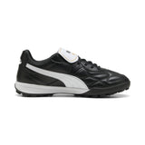PUMA King Top TT, Zapatillas de fútbol Unisex Adulto, Negro Blanco Oro, 42 EU