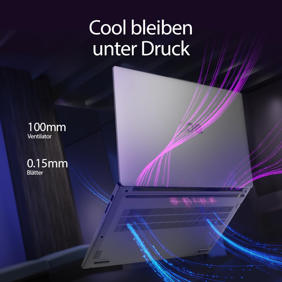 Lenovo LOQ Essential 15IAX9E Gaming AI Laptop | 15.6" FHD 144Hz Display | NVIDIA GeForce RTX 4050 | Intel Core i7-12650HX | 16GB RAM | 1TB SSD | Win11 | QWERTZ | Luna Gris | 3 Meses GamePass