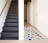 Vilber Kids Dots Alfombra, Vinilo, Multicolor