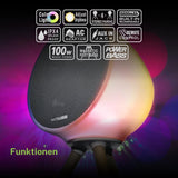- Lumière d'ambiance multicolore - Bluetooth - Batterie intégrée - T MUSE - ML655BT
