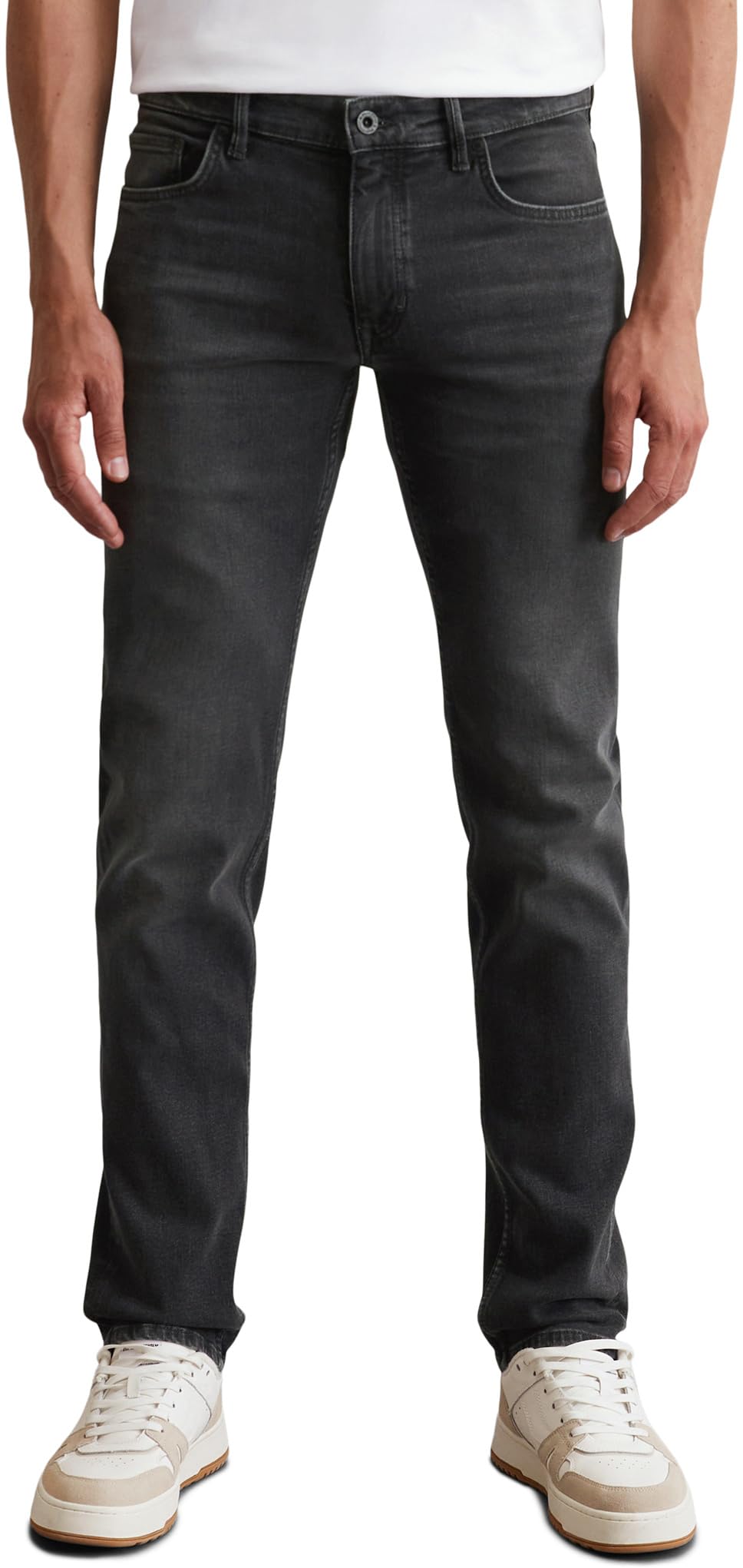 Marc OߴPolo Hombre Vaqueros de Tejido elástico Shaped fit, Gris (Dark Grey Wash), W31/L36