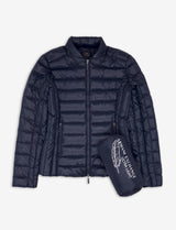 Armani Exchange Real Down Everyday Chaqueta, Mujer, Azul (Navy 1510), Small