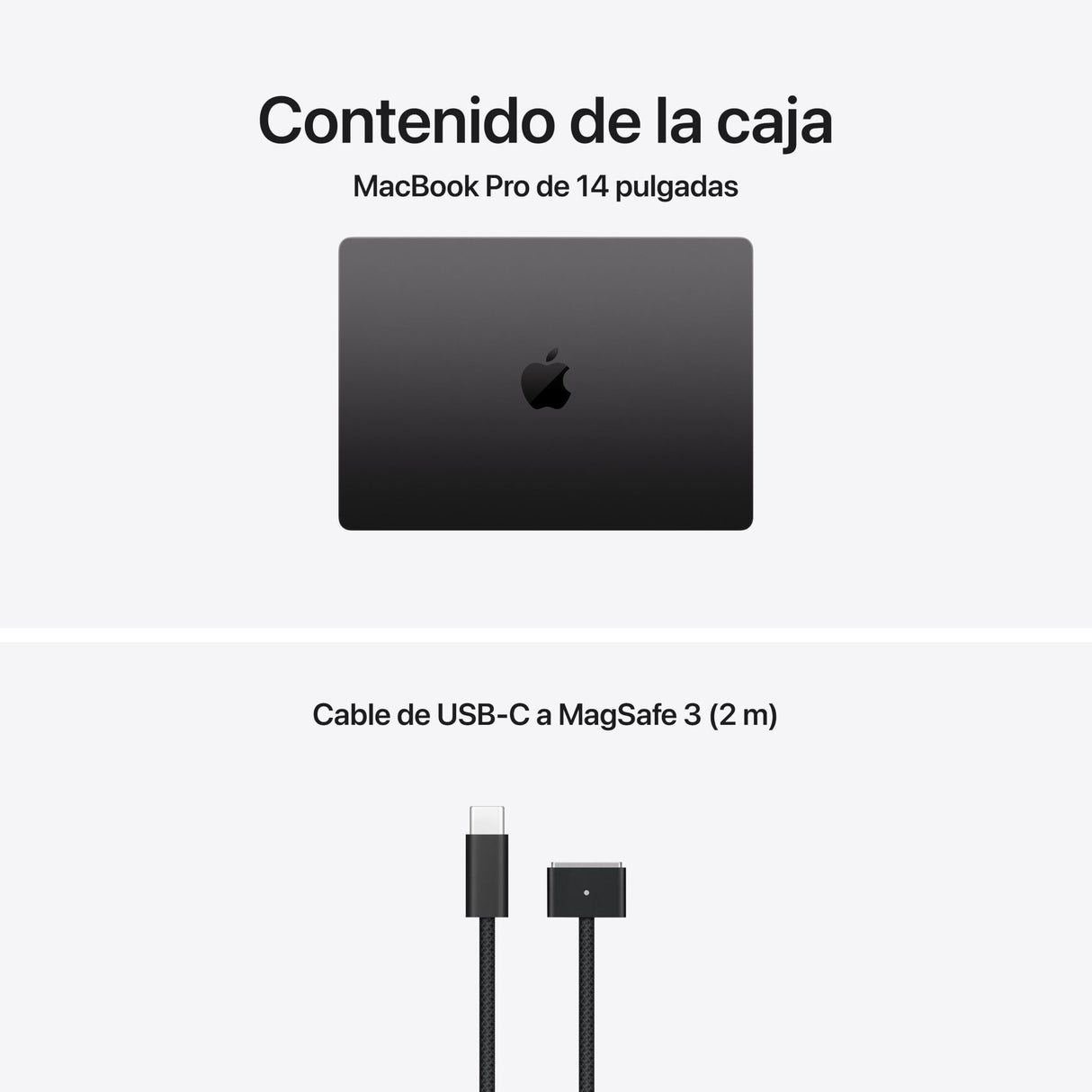 Apple MacBook Pro de 14,2 Pulgadas portátil con Chip M5: Pantalla Liquid Retina, CPU de 10 núcleos y GPU de 10 núcleos, 32 GB Memoria unificada, 1 TB de SSD, Teclado español; Negro Espacial