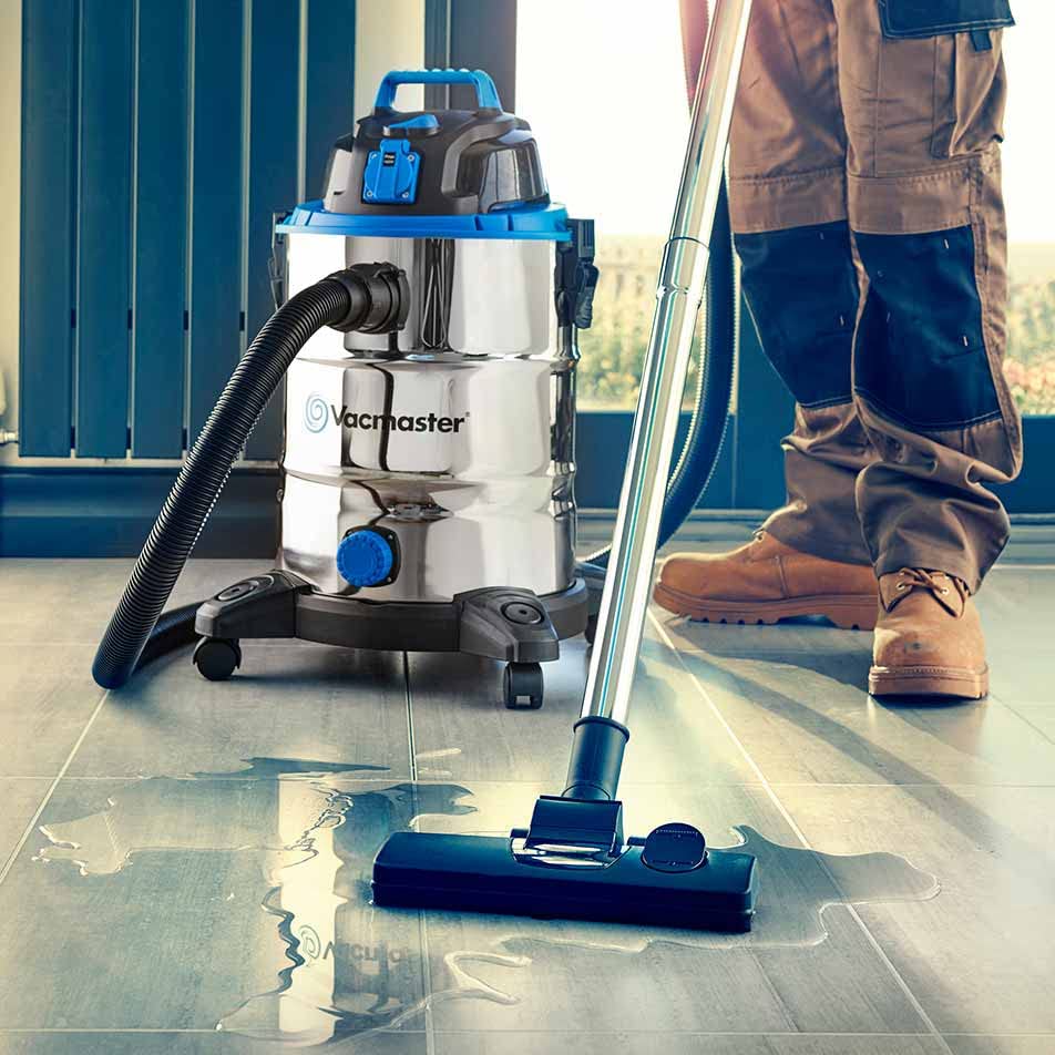 Vacmaster Vacuum Cleaner Limpiador al vacío, Acero Inoxidable, 1500W x 30L